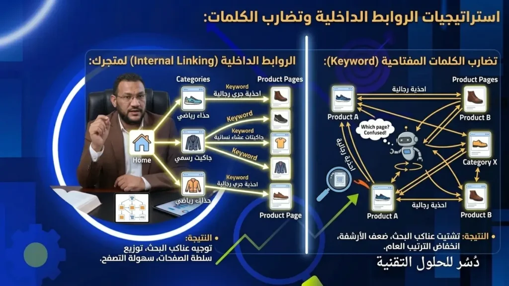 Internal Linking وKeyword Cannibalization