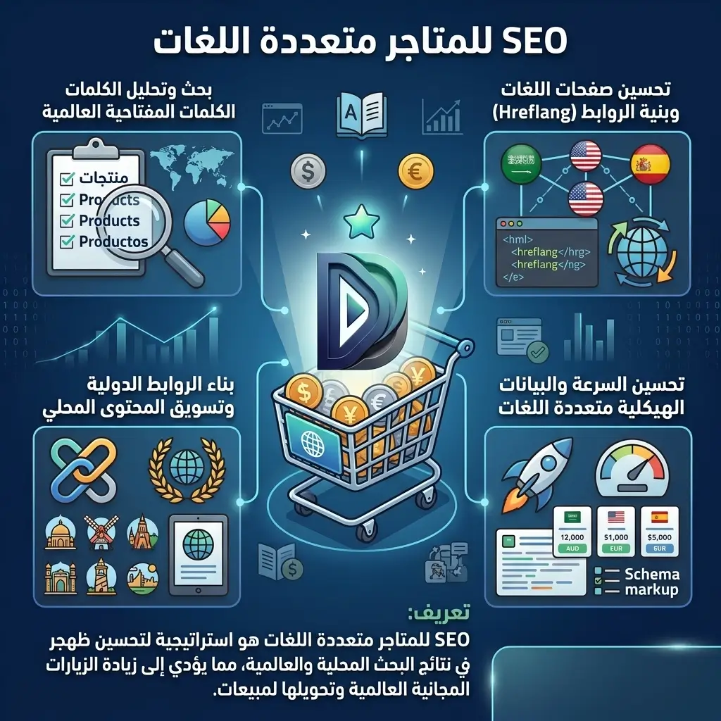 SEO للمتاجر متعددة اللغات