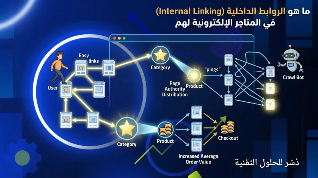 أهمية الروابط الداخلية Internal Linking للمتاجر الإلكترونية