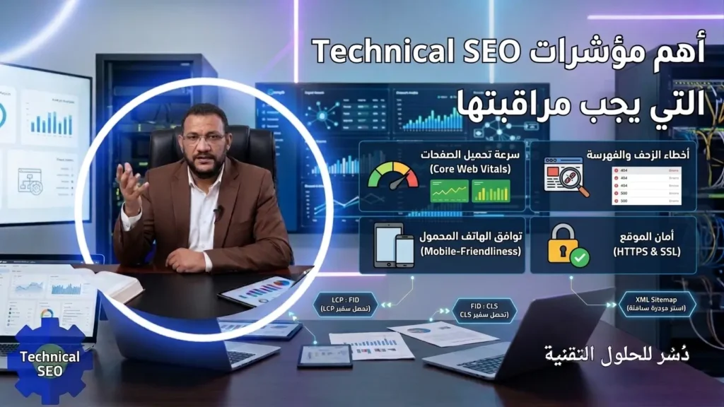 أهم مؤشرات Technical SEO التي يجب مراقبتها