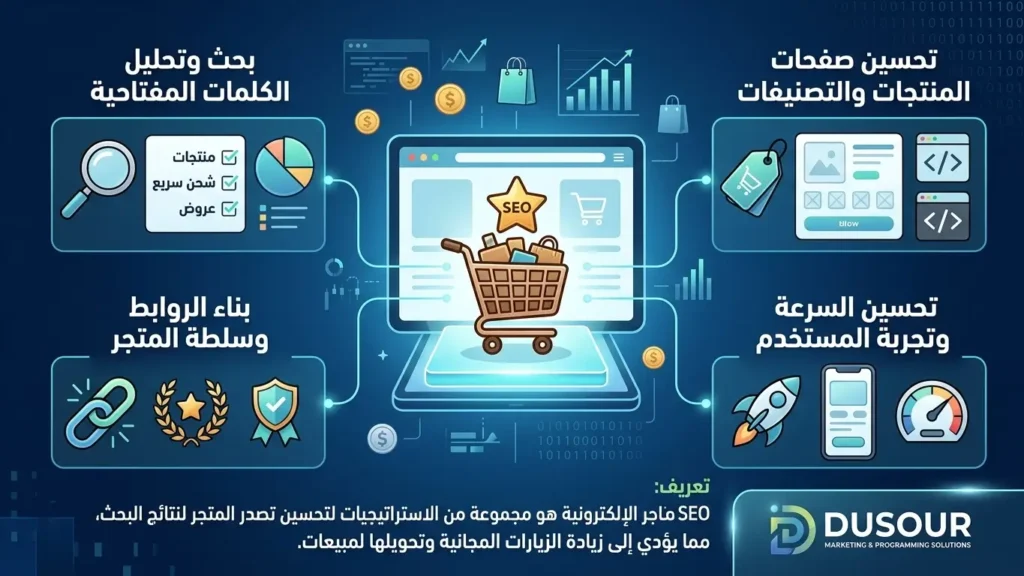 ما هو SEO للمتاجر الإلكترونية؟