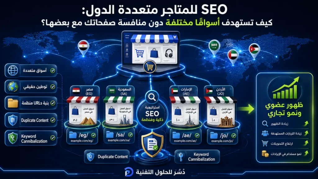 SEO للمتاجر متعددة الدول