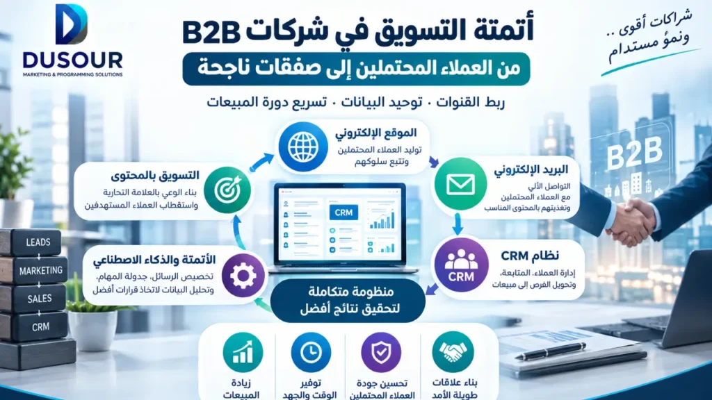 الأتمتة في شركات B2B